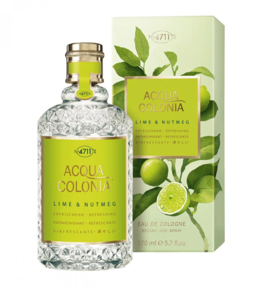 Maurer Wirtz 4711 Lime Nutmeg Eau de Cologne 170ml متجر الخبير شوب