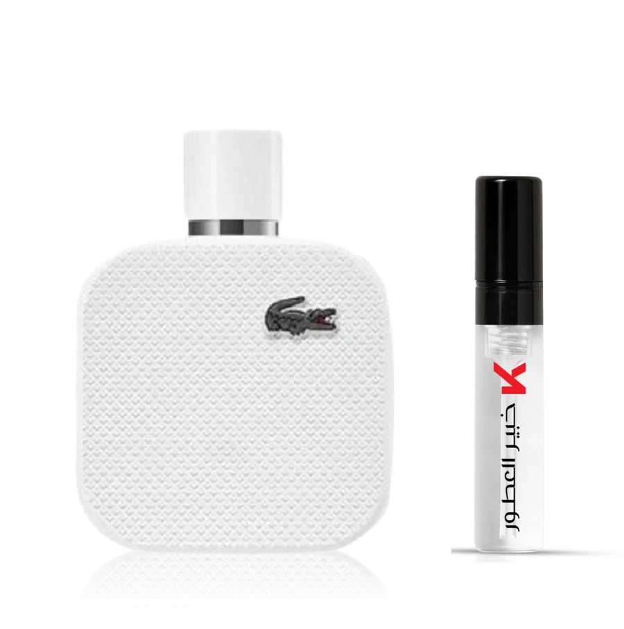 Lacoste L12 12 Blanc Eau de Parfum Sample متجر خبير العطور