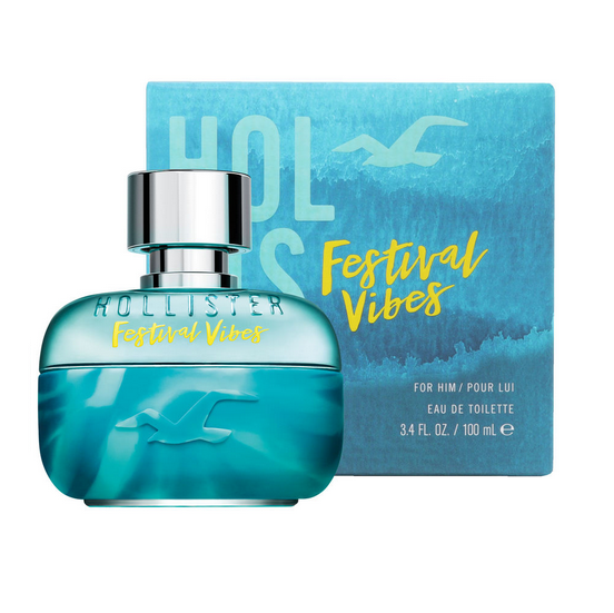 Hollister Festival Vibes for him Eau de Toilette 100ml متجر خبير العطو