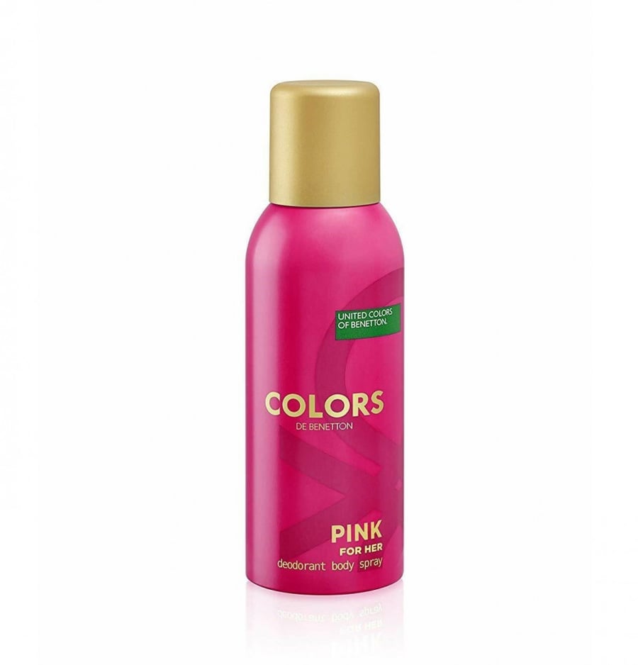 Benetton Colors de Benetton Pink Body Spray 150ml متجر خبير العطور