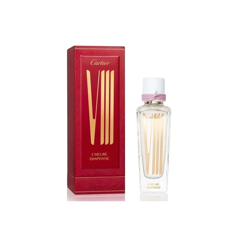 Cartier VIII LHeure Diaphane Eau de Toilette 75ml متجر خبير العطور