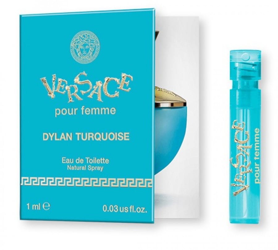 Versace Pour Femme Dylan Turquoise Eau de Toilette Sample 1ml متجر الخ