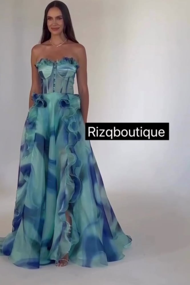 Evening dress alfalfa 2025