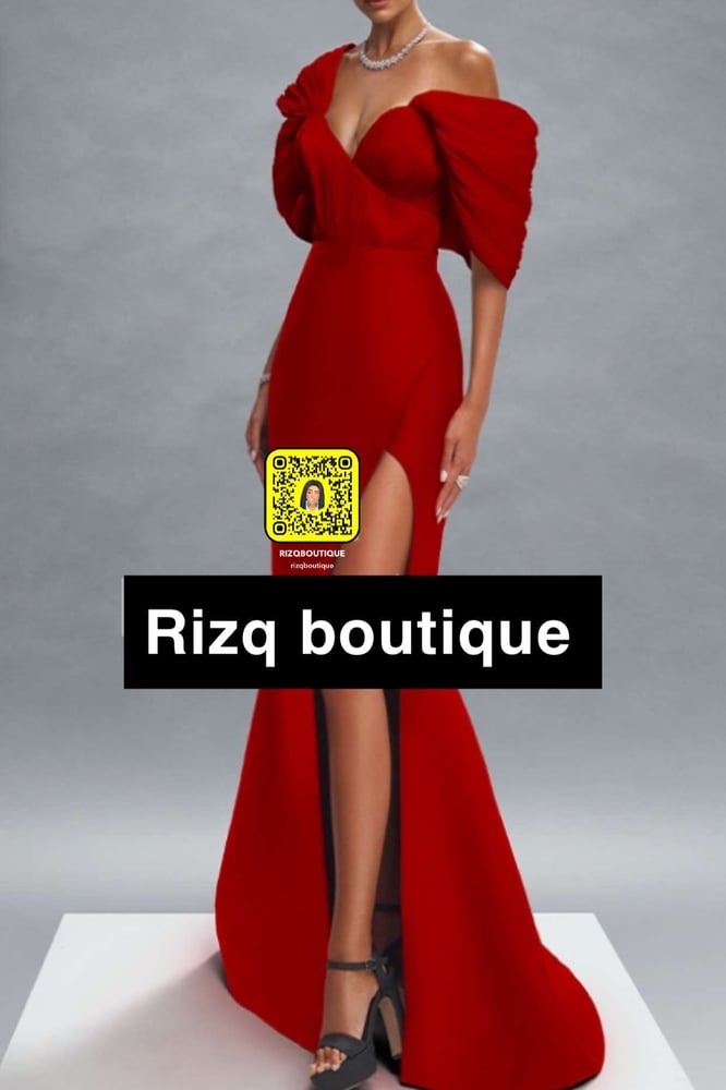 Red Evening dress