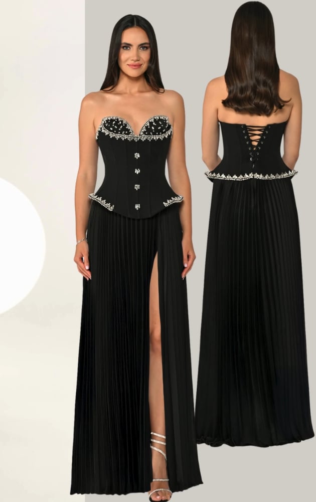 Evening dress alfalfa
