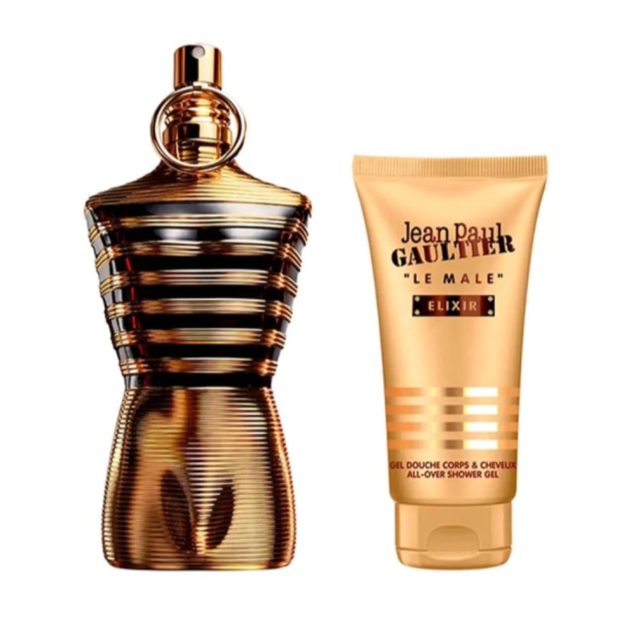 مجموعة عطر جانبول غوتيه الكسير 125مل + شور جيل