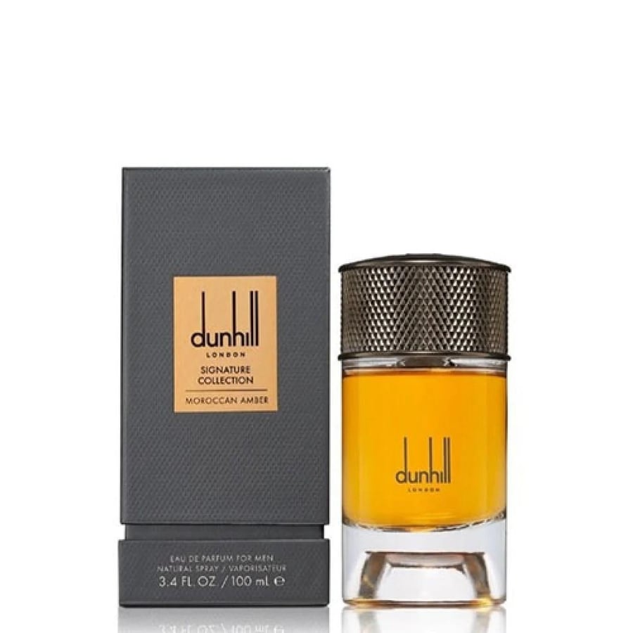 عطر دنهل لندن سيقنيتشر كوليكشن موروكان عنبر او دو بارفيوم 100 مل