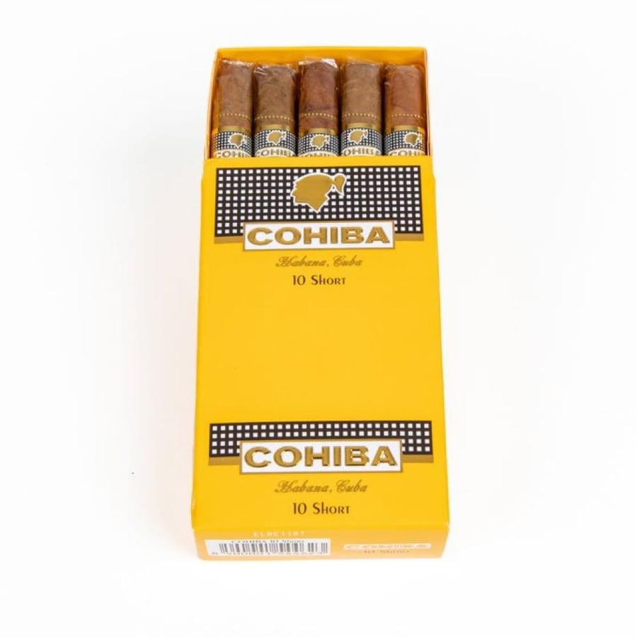سيجار كوبي كوهيبا شورت باكيت 10 حبات من السيجار الفاخر Cohiba Short