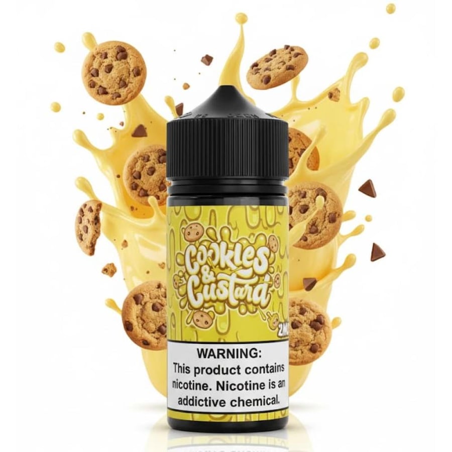 نكهة كوكيز كاسترد فيب 2MG مخبوزات من فيبر تريتس Vaper Treats Cookies