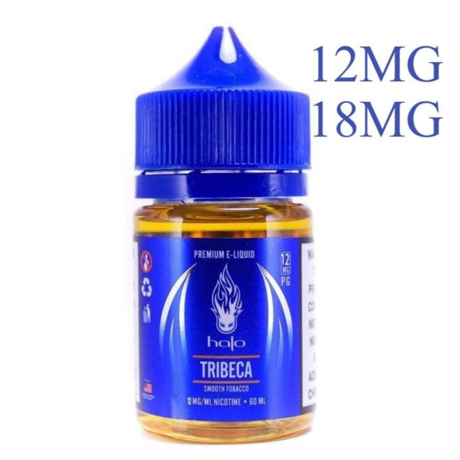 نكهة هالو تريبيكا سموث توباكو فيب 18 نيكوتين هاي نيكوتين halo 18MG