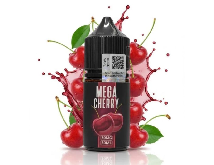 نكهة ميجا كرز سولت 30ML اللذيذه ميقا شيري من جراند MEGA CHERRY 30MG