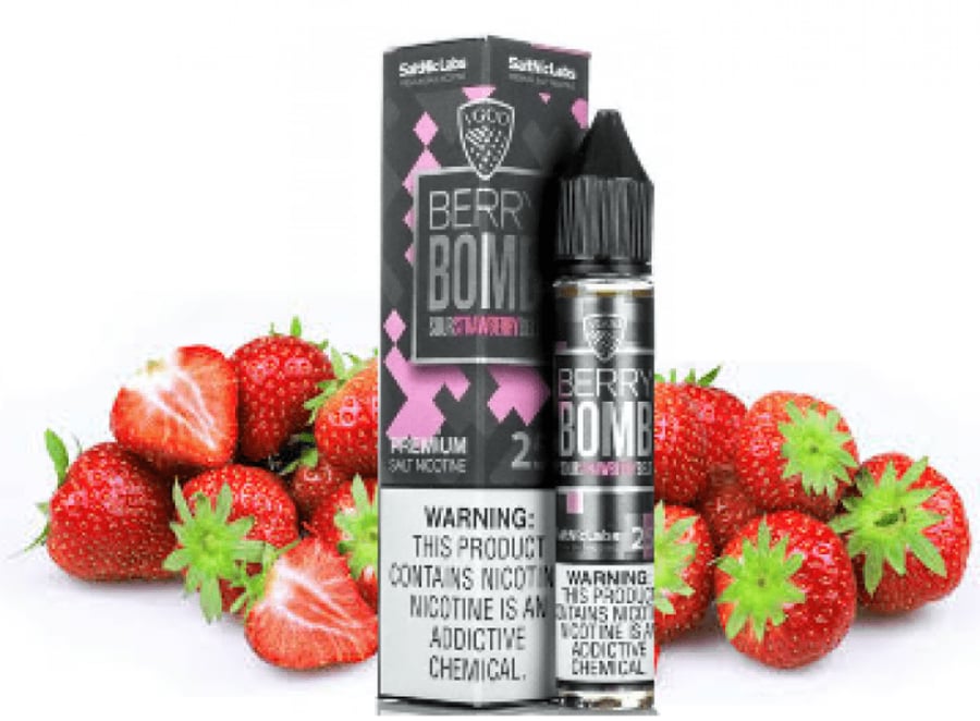 نكهة فيقود فراولة سولت بومب بيري VGOD BERRY BOMB SOUR STRAWBERRY BELT