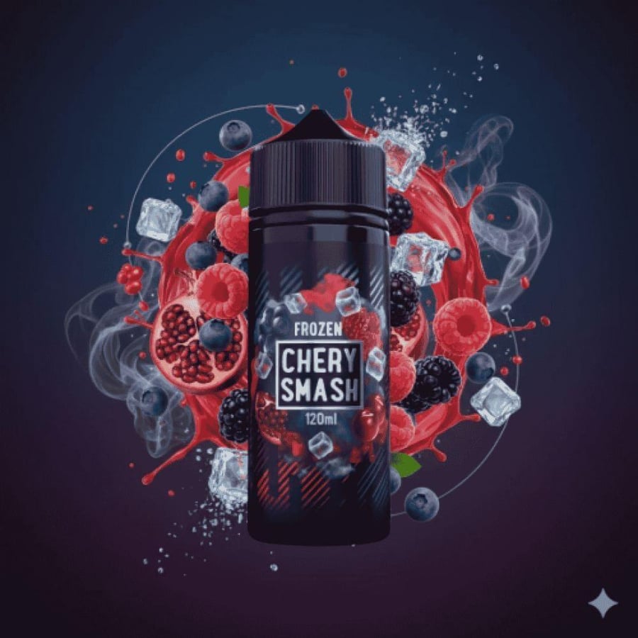 نكهة شيري سماش فروزن فيب كرز توت رمان ايس من سامز فيب SAMSVAPE 120ML