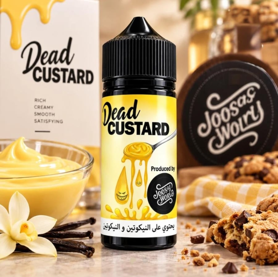 نكهة ديد كاسترد فيب كلاسيكي الأصلية بلمسة فانيلا من جوسي ورلد 100ML