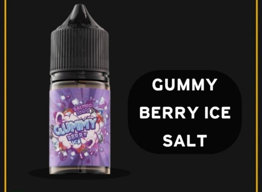 نكهة قمي بيري ايس سولت الرائعة جديد قمي GUMMY BERRY ICE Salt Nic