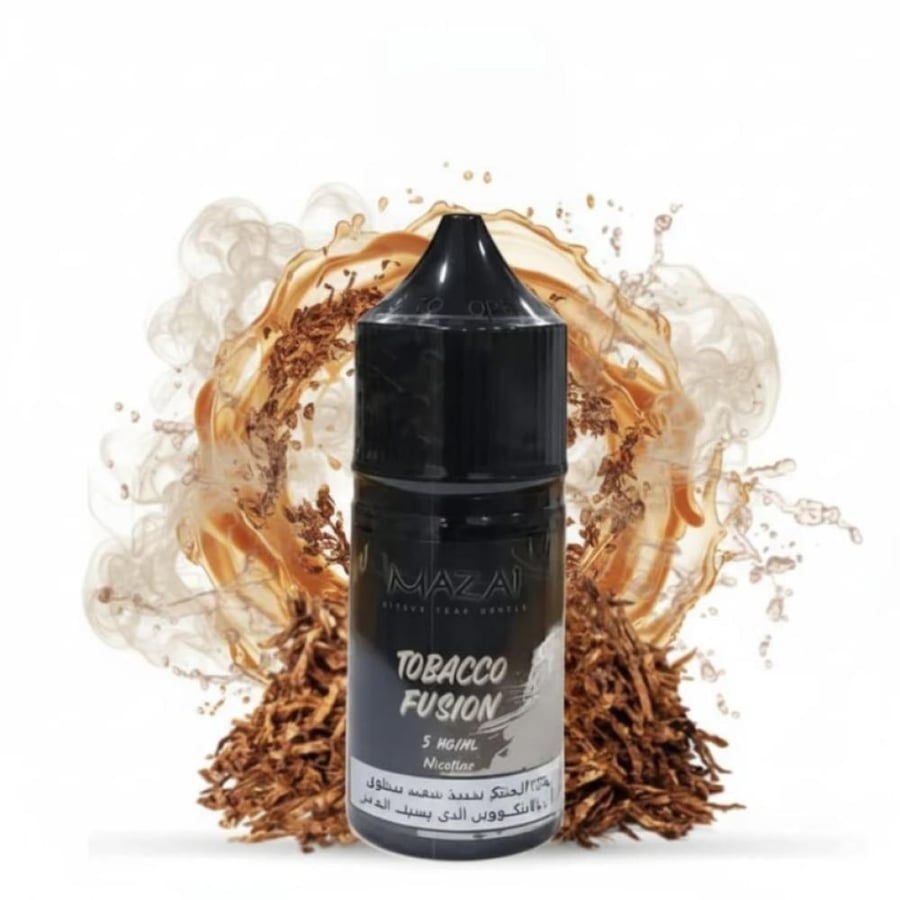 نكهة مزاج توباكو فيوجن سولت لمحبي التوباكو MAZAJ TOBACCO FUSION