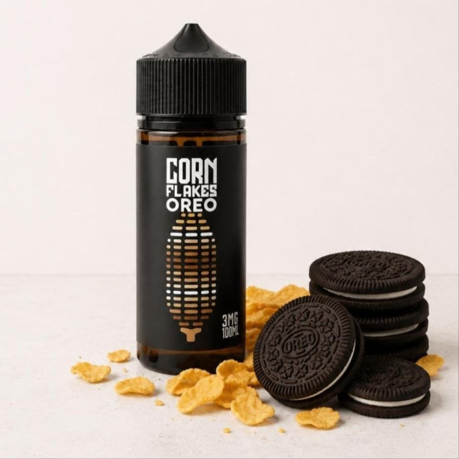 نكهة كورن فليكس وريو فيب مخبوزات 2MG من ايكون فيبور Icon Vapor 100ML