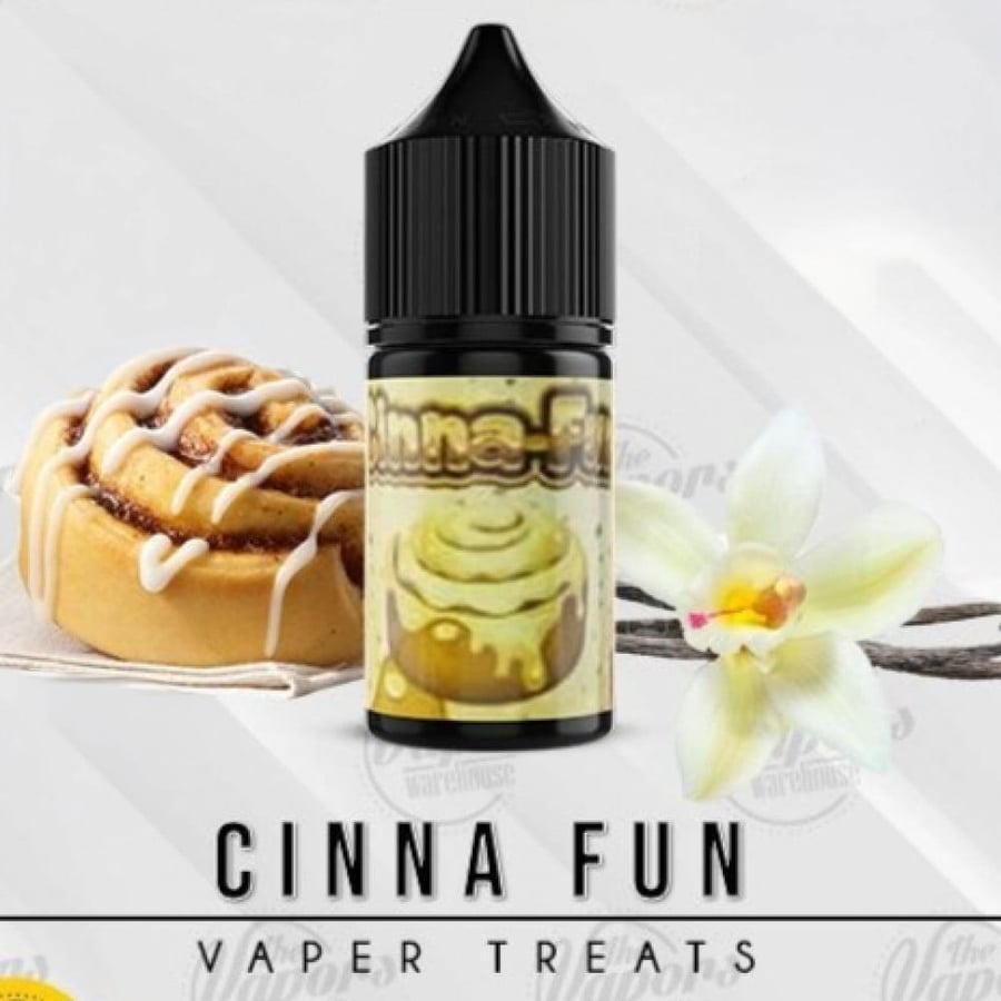 نكهة سينابون سولت نكهة المخبوزات من فيبر تريتس VAPORS TREATS CINNA FUN