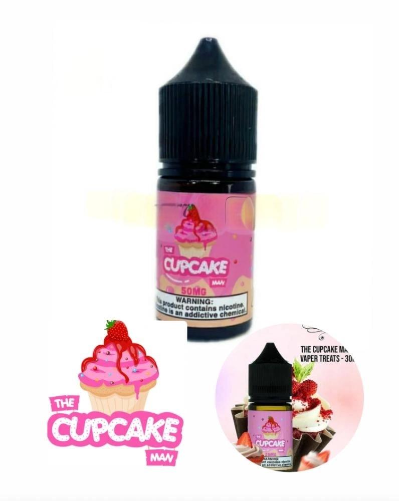 نكهة ذا كب كيك مان فراولة سولت نكهة مخبوزات من فيبر تريتس THE CUPCAKE
