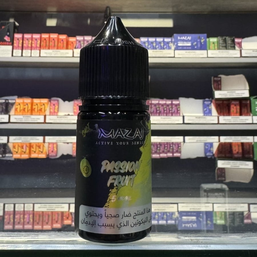 نكهة مزاج باشن فروت سولت فاكهة استوائية لذيذه MAZAJ PASSION FRUIT