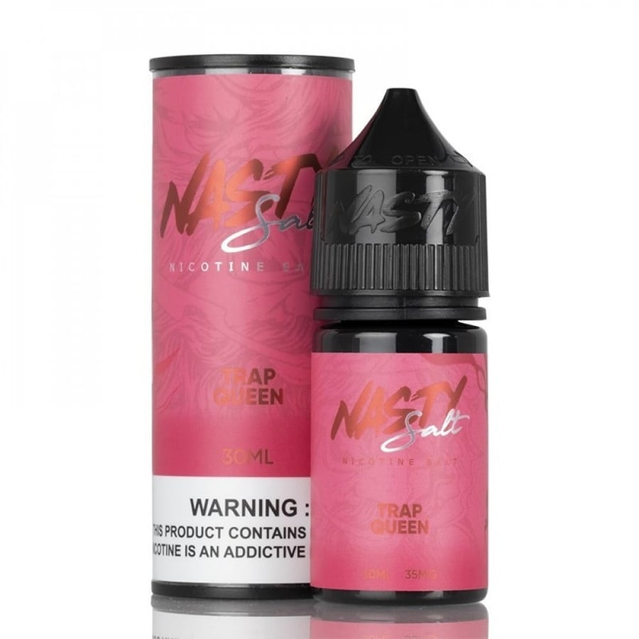 نكهة ناستي فراوله سولت تراب كوين nasty juice nic salt trap queen