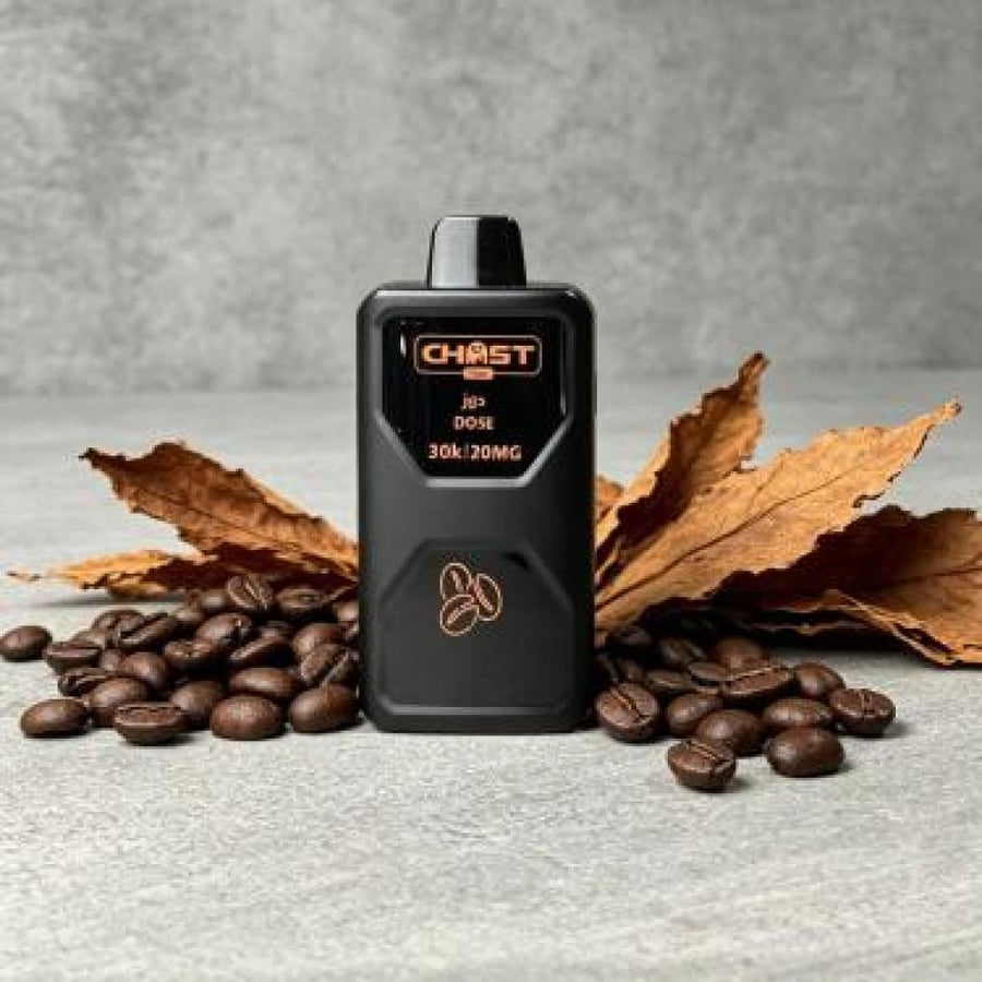 جهاز سحبة قوست 30000 موشه نكهة توباكو كوفي قهوة Ghost Vapes 30k