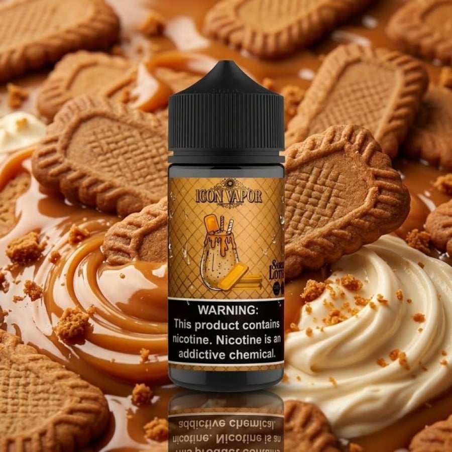 نكهة سكيرد لوتس ايكون فيبر مخبوزات فيب ICON VAPOR Sacred Lotus 100ML