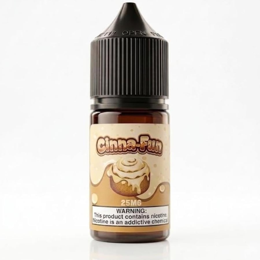 نكهة سينابون سولت نكهة المخبوزات من فيبر تريتس VAPORS TREATS CINNA FUN