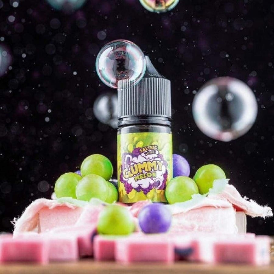 نكهة قمي ميلون سولت الرائعة جديد قمي بطيخ GUMMY MELON Salt Nic