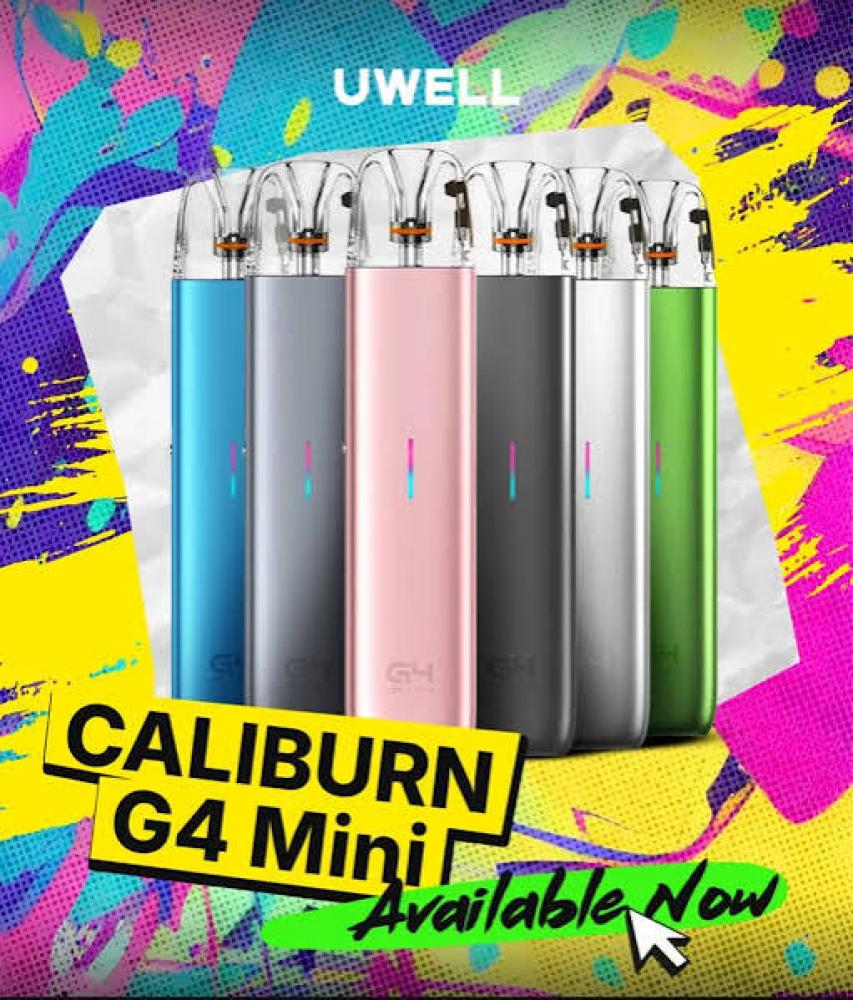 سحبة كاليبرن جي 4 ميني من يوويل أداء متميز Uwell Caliburn G4 Mini