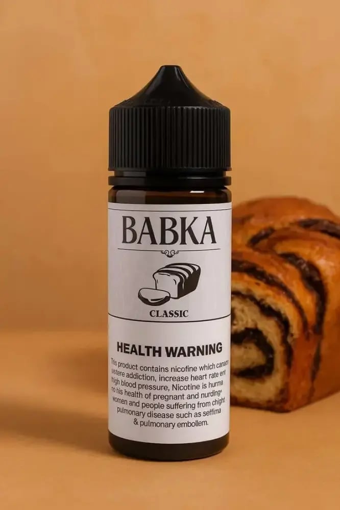 نكهة بابكا كلاسيك فيب مخبوزات طريه دافئة Babka Classic 100ML