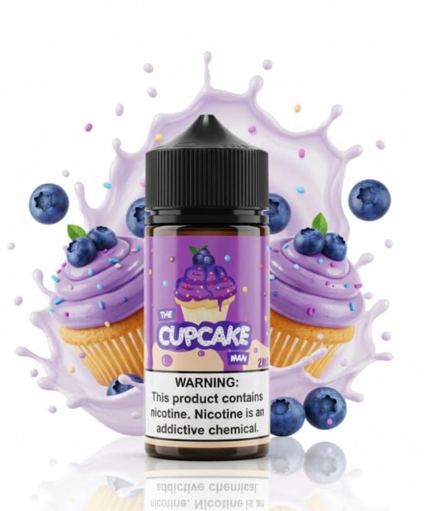 نكهة ذا كوب كيك مان بلوبيري فيب 2MG مخبوزات من فيبر تريتس VAPORS
