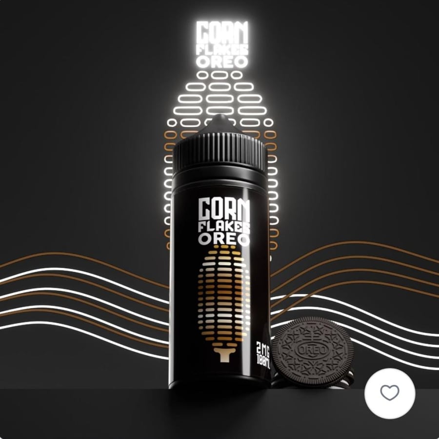 نكهة كورن فليكس وريو فيب مخبوزات 2MG من ايكون فيبور Icon Vapor 100ML
