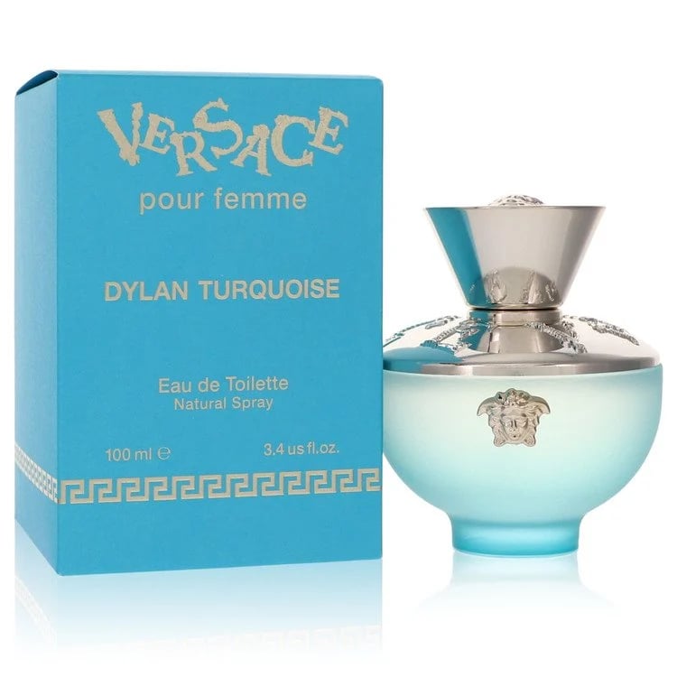 عطر فيرساتشي بور فام ديلان توركواز Versace Pour Femme Dylan Turquoise من فيرساتشي للنساء او دو تواليت