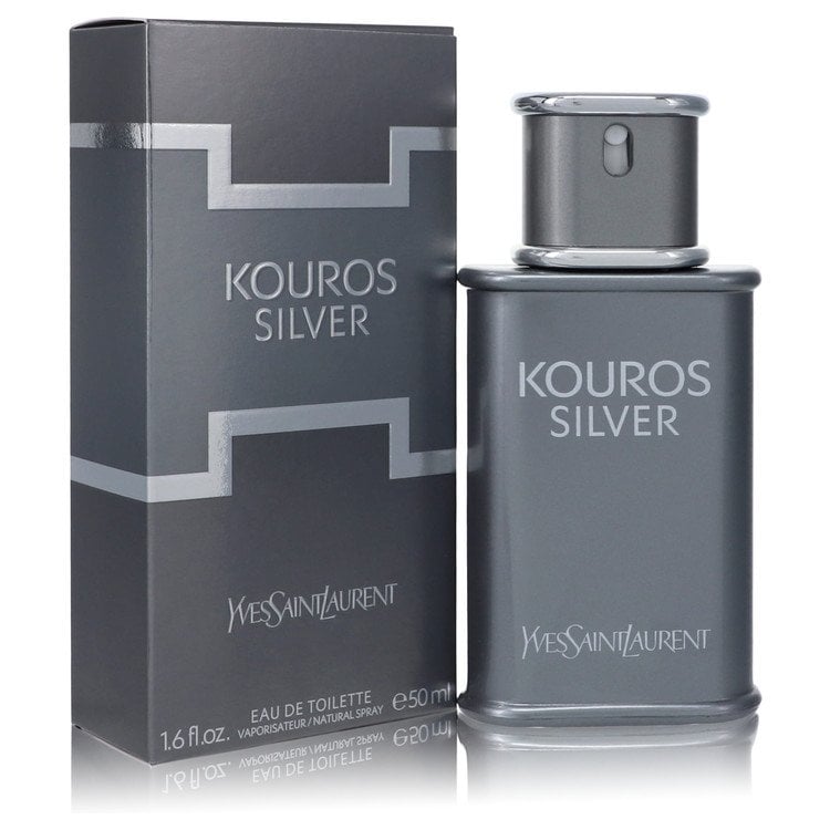 عطر كوروس سيلفر Kouros Silver من ايف سان لوران للرجال - او دو تواليت