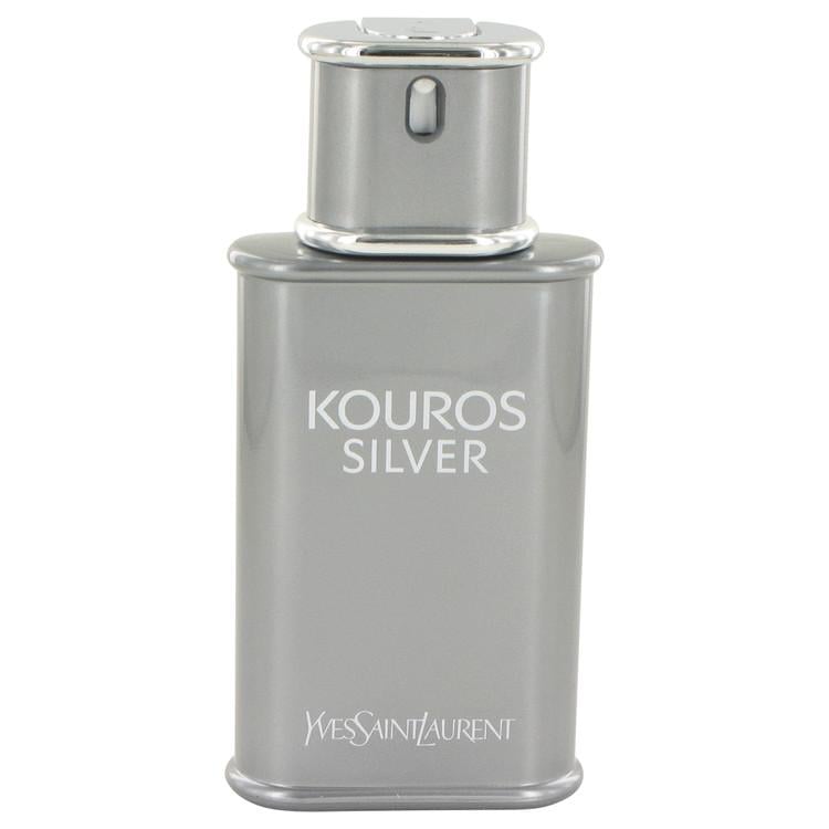 عطر كوروس سيلفر Kouros Silver من ايف سان لوران للرجال - او دو تواليت - بدون كرتون