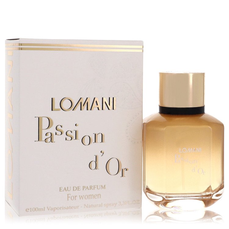 عطر Lomani Passion D'or من لوماني للنساء - او دو برفيوم