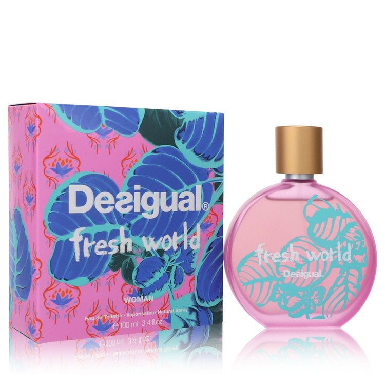 عطر Desigual Fresh World من ديسيجوال للنساء - او دو تواليت