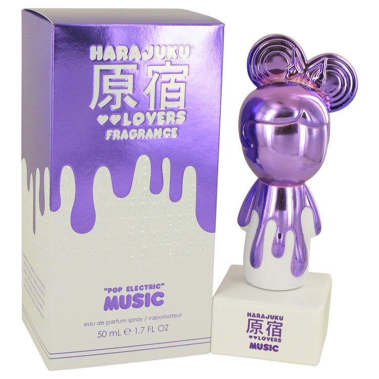 عطر Harajuku Lovers Pop Electric Music من غوين ستيفاني للنساء - او دو برفيوم - بدون كرتون