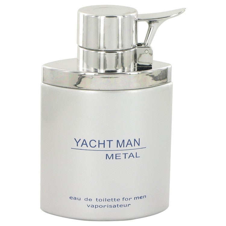 عطر Yacht Man Metal من ميرورقيا للرجال - او دو تواليت - بدون كرتون