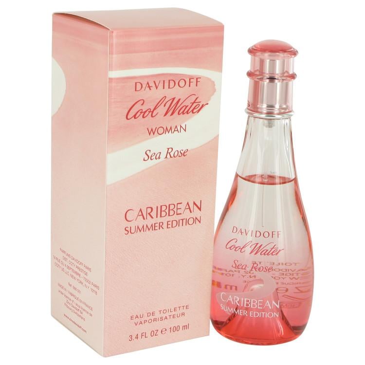 عطر Cool Water Sea Rose Caribbean Summer من دافيدوف للنساء - او دو تواليت
