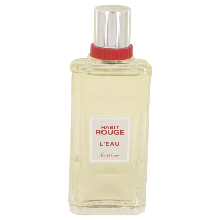 عطر Habit Rouge L'eau من غيرلان للرجال - او دو تواليت - بدون كرتون
