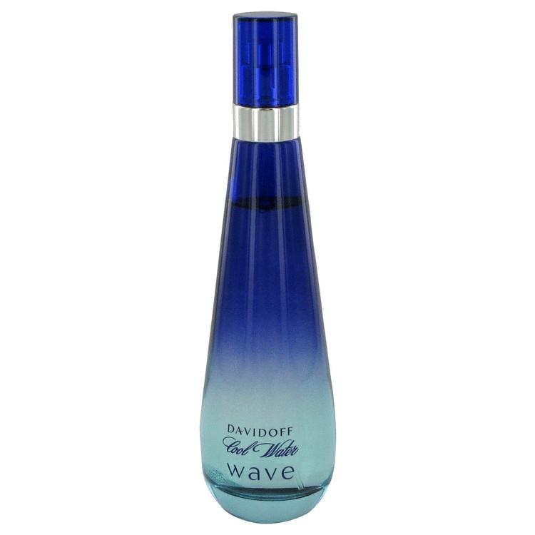 عطر Cool Water Wave من دافيدوف للنساء - او دو تواليت - بدون كرتون