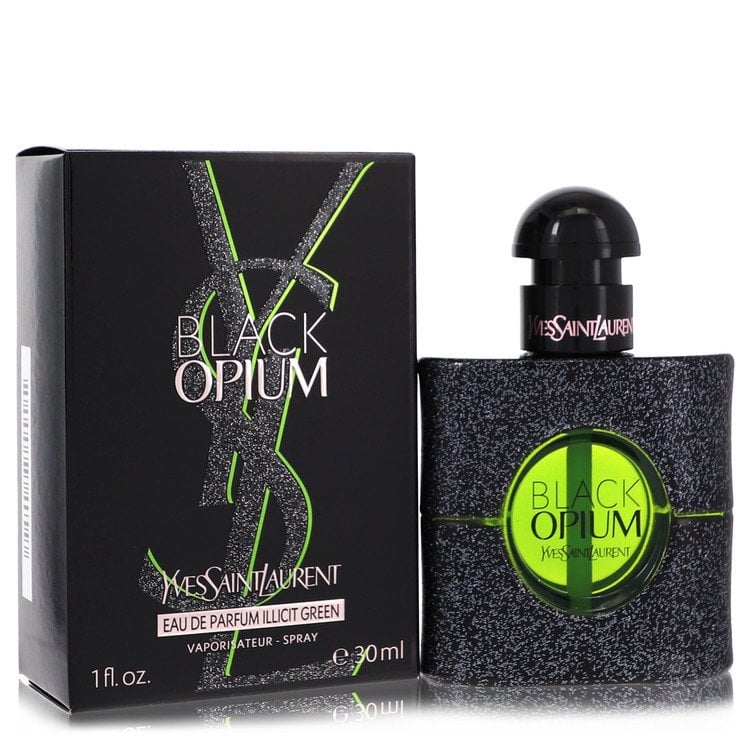 عطر Black Opium Illicit Green من ايف سان لوران للنساء او دو برفيوم