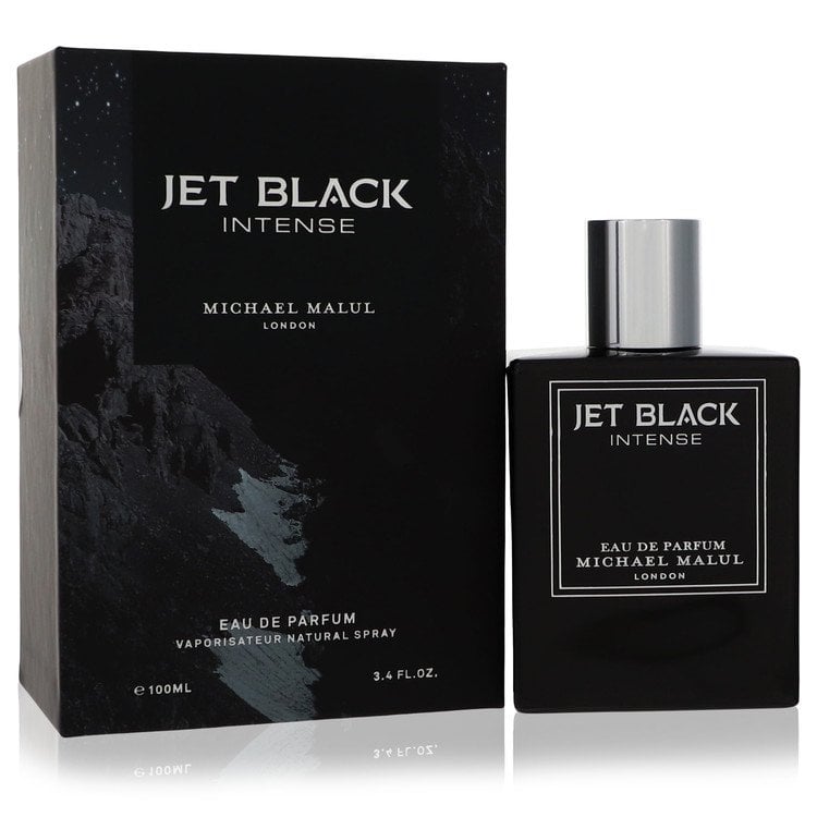 عطر Jet Black Intense من مايكل مالول للرجال - او دو برفيوم
