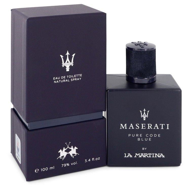 عطر Maserati Pure Code Blue من لا مارتينا للرجال - او دو تواليت