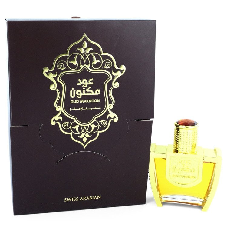 عطر عود مكنون Oud Maknoon من العربي السويسري للنساء - او دو برفيوم - بدون كرتون