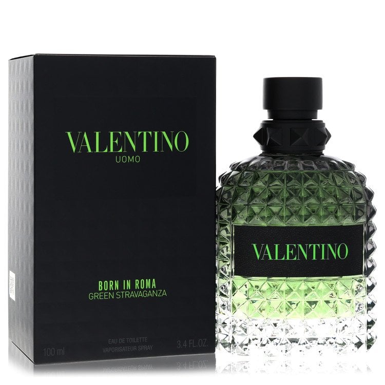عطر Valentino Uomo Born In Roma Green Stravaganza من فالنتينو للرجال او دو تواليت