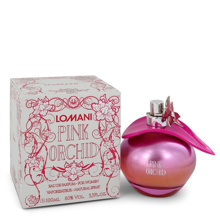 عطر Lomani Pink Orchid من لوماني للنساء - او دو برفيوم - بدون كرتون