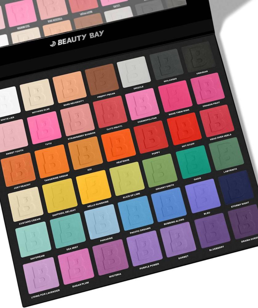 بيوتي باي | باليت ظلال العيون 42 برايت مات By BEAUTY BAY | BRIGHT MATTE 42 Colour Palette
